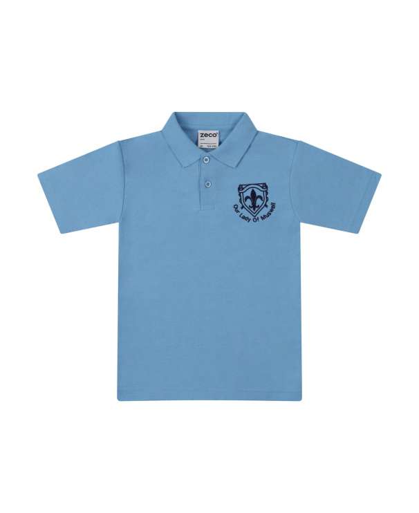 Girls Polo Shirt with Emb Logo